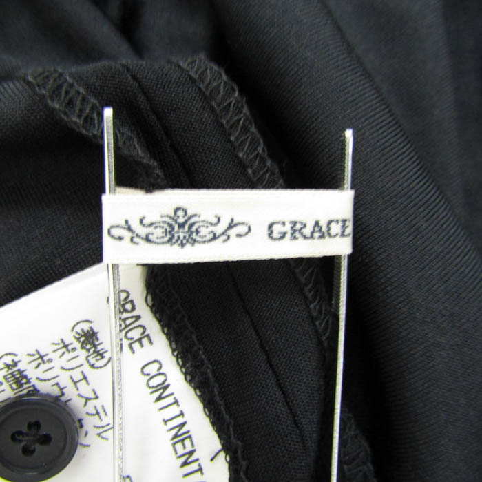 グレースコンチネンタル ワンピース トップス ドレス 長袖 シアー  