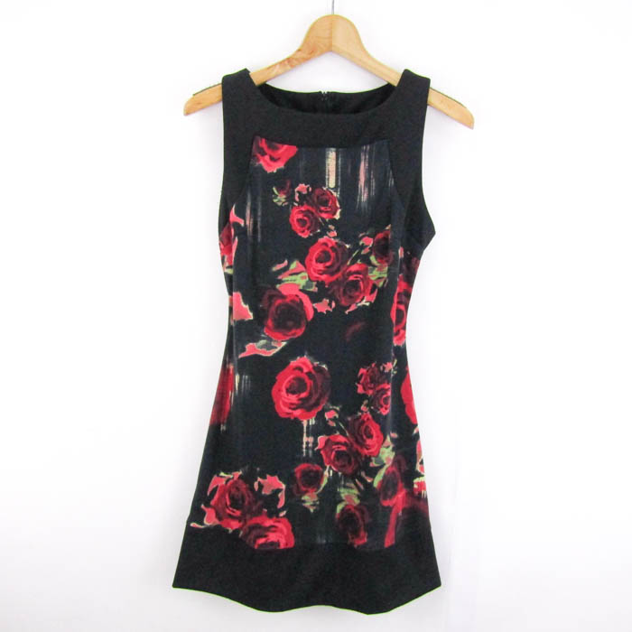 リナシメント ワンピース ノースリーブ ストレッチ トップス