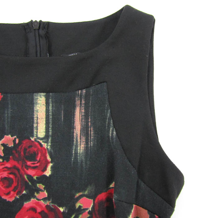 リナシメント ワンピース ノースリーブ ストレッチ トップス