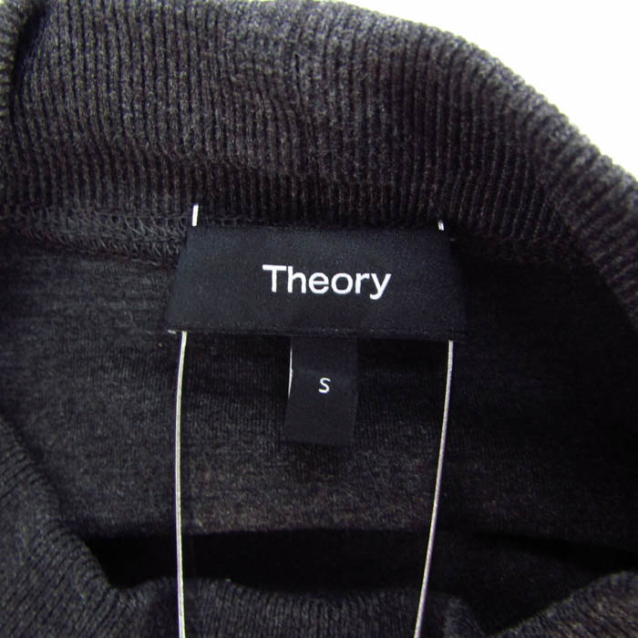 【新品未使用】Theory セオリー ニット ワンピース セオリー ニットワンピース 長袖 ストレッチ ブランド トップス