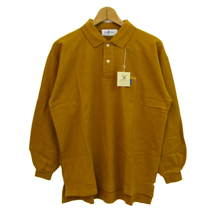 ポロクラブ ポロシャツ 長袖 未使用 大きいサイズ コットン100