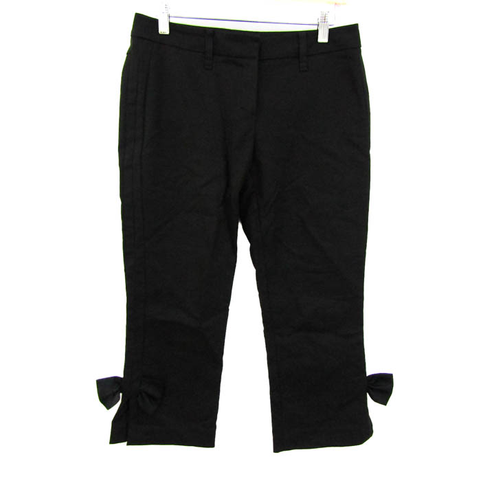 トゥービーシック クロップドパンツ ボトムス リボン ストレッチ トゥービーシック クロップドパンツ ボトムス リボン ストレッチ