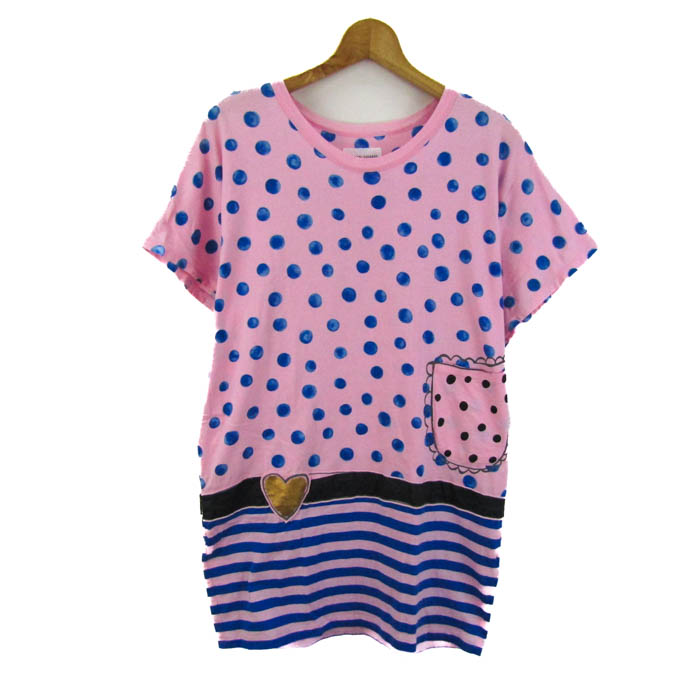 (新品未使用) TSUMORI CHISATO ドット ワンピース TSUMORI CHISATO ツモリチサト雨 傘 水玉 ドット ワンピース