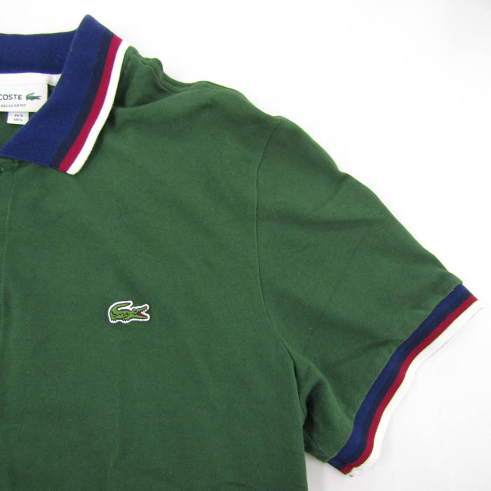 ラコステ ポロシャツ グリーン LACOSTE（ラコステ） 半袖ポロシャツ グリーン | セレクト