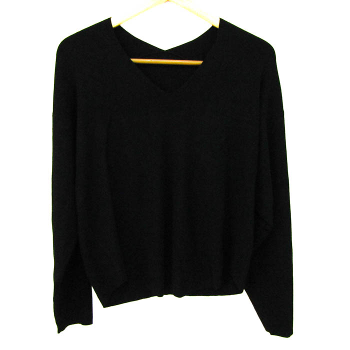 アーバンリサーチドアーズ ニット セーター 長袖 ブランド トップス 黒