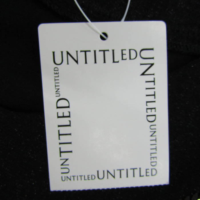 アンタイトル ニットワンピース 長袖 未使用 ウール100% ブランド  