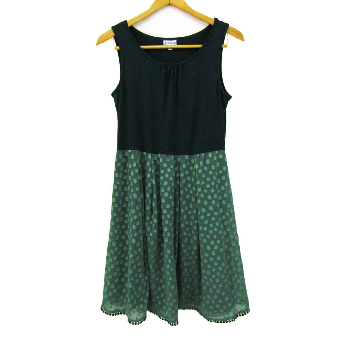 ホコモモラ ワンピース ノースリーブ ストレッチ ブランド