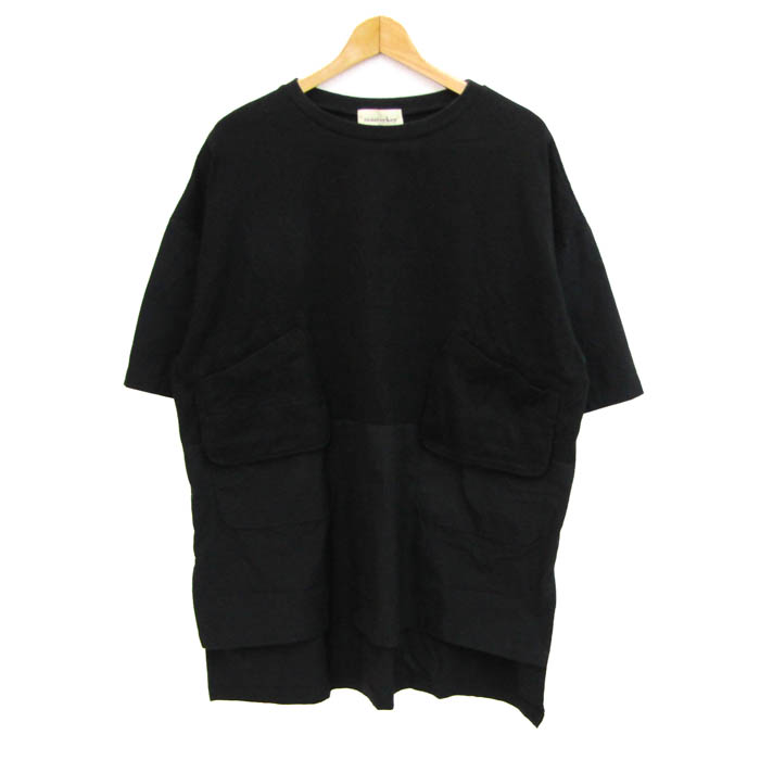 マスターキー 半袖Tシャツ ドッキング トップス メンズ Fサイズ 