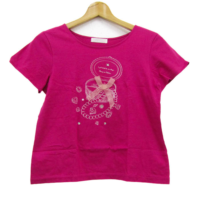 モスキーノジーンズ 長袖Tシャツ トップス グラフィックT