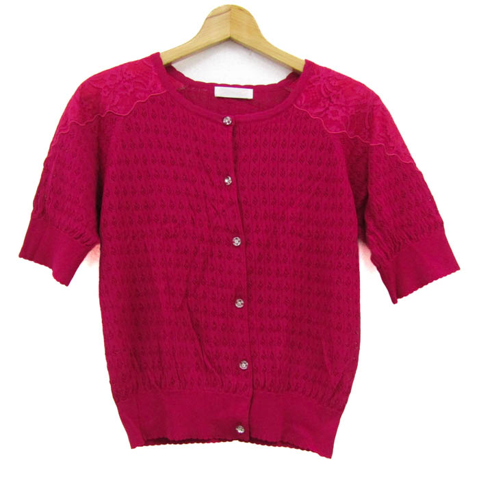 新品　フェルゥ　ニットカーデ　Feroux　