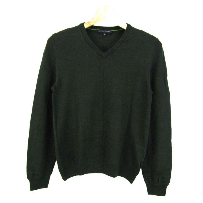 バナナリパブリック　半袖ニットTシャツ　Mサイズ　カシミア混 バナナリパブリック 半袖ニットTシャツ Mサイズ カシミア混 - メルカリ