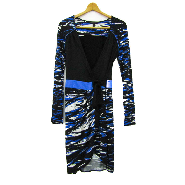 【ビーシービージーマックスアズリア】BCBG MAXAZRIA　ショート丈 レザージャケット ブラック 【中古】【鑑定済・正規品保証】110784
