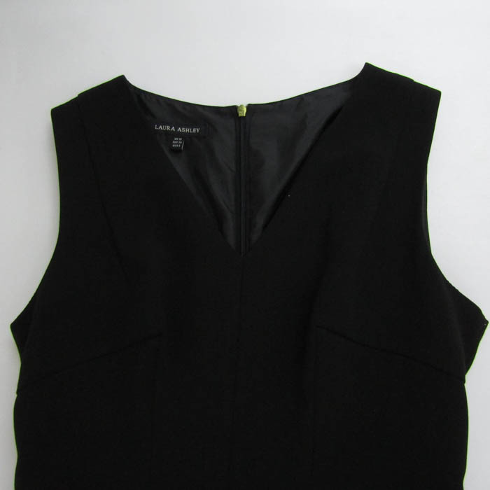 ローラアシュレイ ワンピース ノースリーブ ストレッチ ブランド  