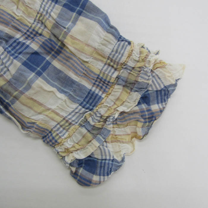 ピンクハウス ワンピース チュニック 長袖 リネン混 ストレッチ  