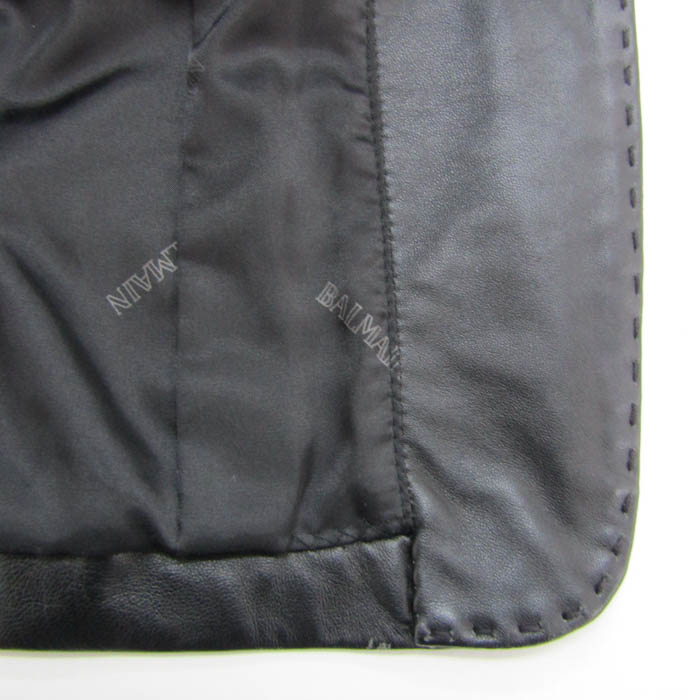 極美品✨BALMAIN ラムレザー テーラードジャケット 黒 ステッチ XL 2025年最新】Yahoo!オークション -バルマン レザー ジャケットの