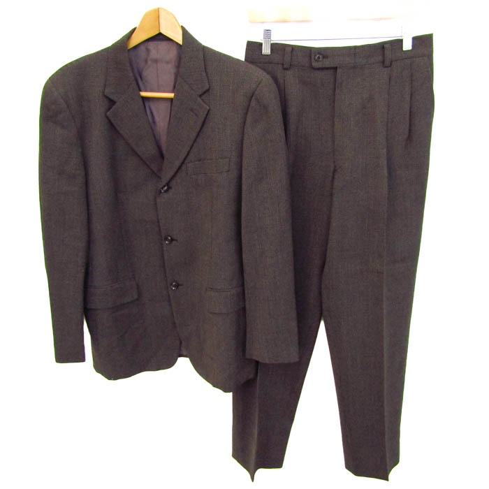 未使用級✨ダーバン サイズAB5 ビジネススーツ セットアップ ストライプ Perfect Suit FActory セットアップ 「上下洗える」WEB限定