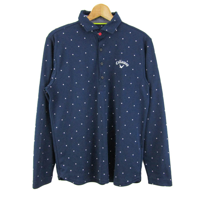 キャロウェイ 長袖シャツ ゴルフウエア ブランド トップス メンズ L