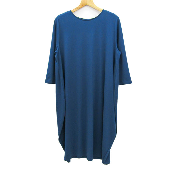 ヒロコビス HIROKO BIS ワンピース 15AB 大きいサイズ 美品 春夏 ヒロコビス ロングワンピース トップス 長袖 大きいサイズ