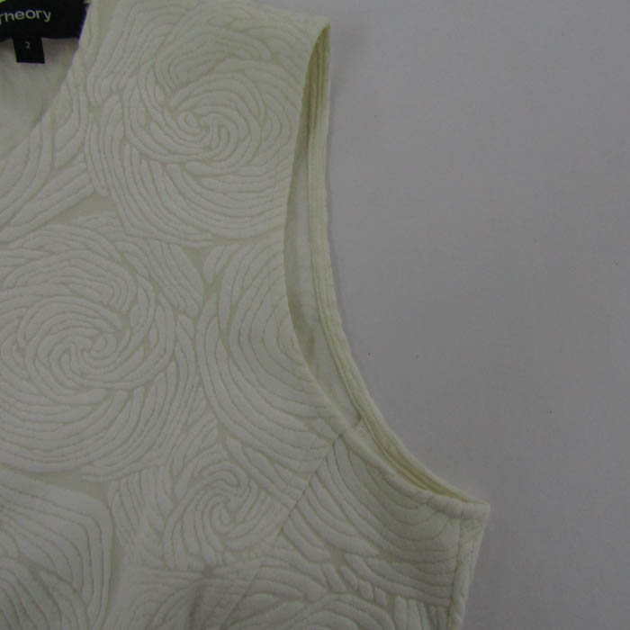 セオリー ワンピース トップス ノースリーブ 花柄 レディース 2サイズ  