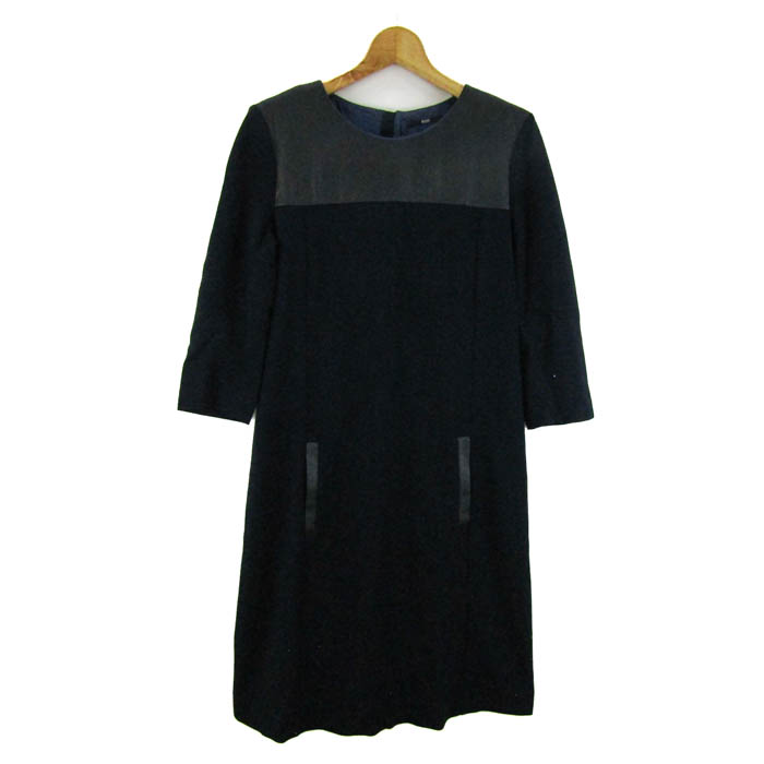 【美品】ヒューゴボス　セットアップ　スカート　アシメ　ネイビー　M セットアップ | Women | HUGO BOSS