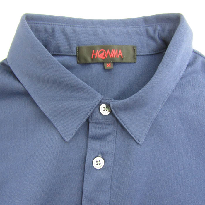 ホンマ ポロシャツ トップス 半袖 ゴルフウエア 半間ゴルフ メンズ M