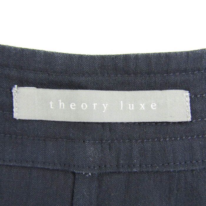 セオリーリュクス ワンピース トップス チュニック 半袖 リネン混 日本  