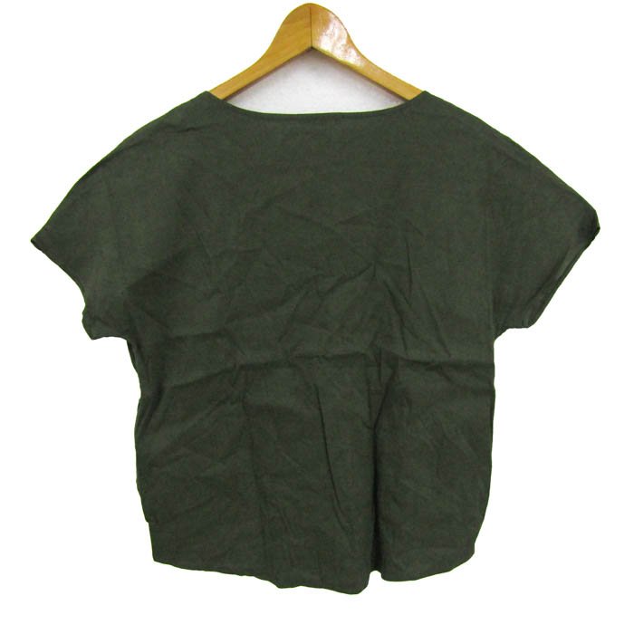 セオリーリュクス ブラウス シャツ トップス フレンチ袖 プルオーバー  