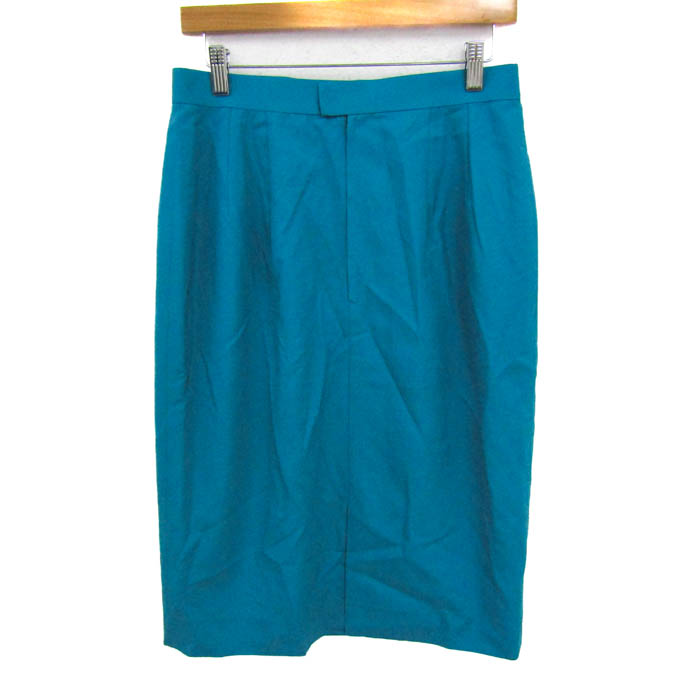 GLAMOUR by GIVENCHY ジバンシー ウールスカートスーツ セットアップ レディーススーツ イエロー 未使用品 44号 ブランド ファッション 古着 GIVENCHY GLAMOUR ジバンシー グラマー 90s カシミヤ