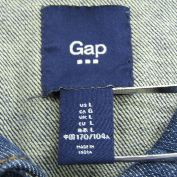 ギャップ デニムジャケット Gジャン アウター レディース L