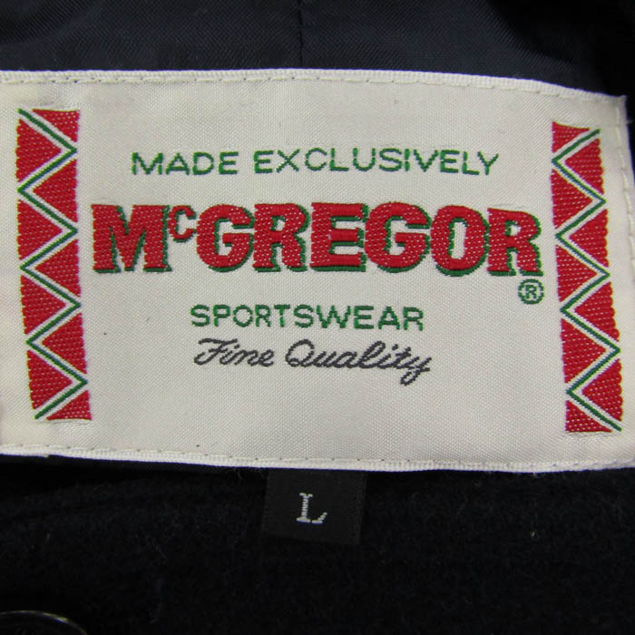 マックレガー ダッフルコート ウール混 ブランド アウター 黒