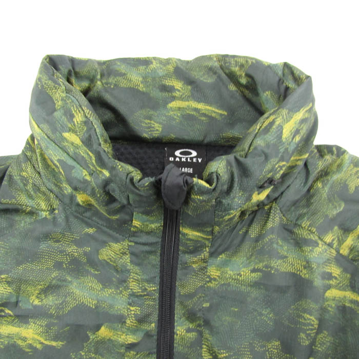 オークリー ナイロンジャケット ウィンドブレーカー アウター カモフラ
