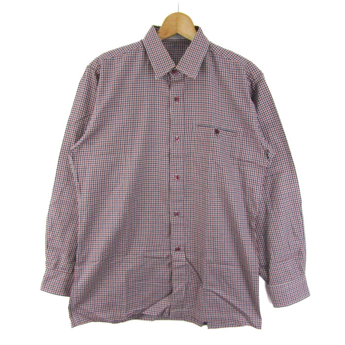 新品未使用 Aquascutum アクアスキュータム 長袖チェックシャツ Aquascutum(アクアスキュータム) チェック柄シャツ | 少し