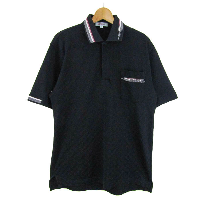 日本製 KENZO GOLF ケンゾーゴルフ 半袖ポロシャツ 3 L相当