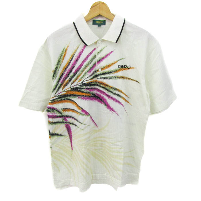 ケンゾーゴルフ ポロシャツ トップス 半袖 ゴルフウエア 日本製 大きい