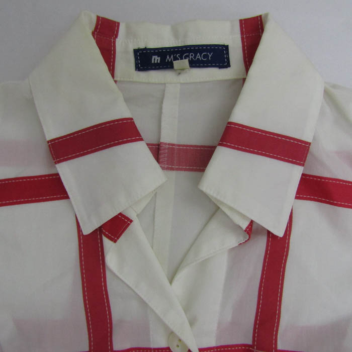 エムズグレイシー ワンピース ノースリーブ ブランド トップス 日本製  