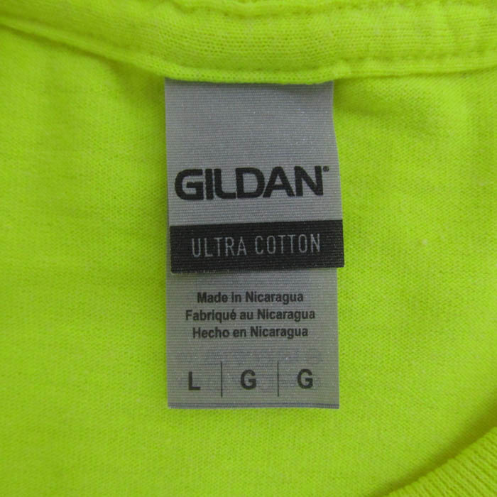 ギルダン 長袖Tシャツ トップス バックロゴ ロンT レディース Lサイズ