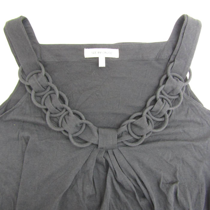 シーバイクロエ タンクトップ ノースリーブ シャツ トップス