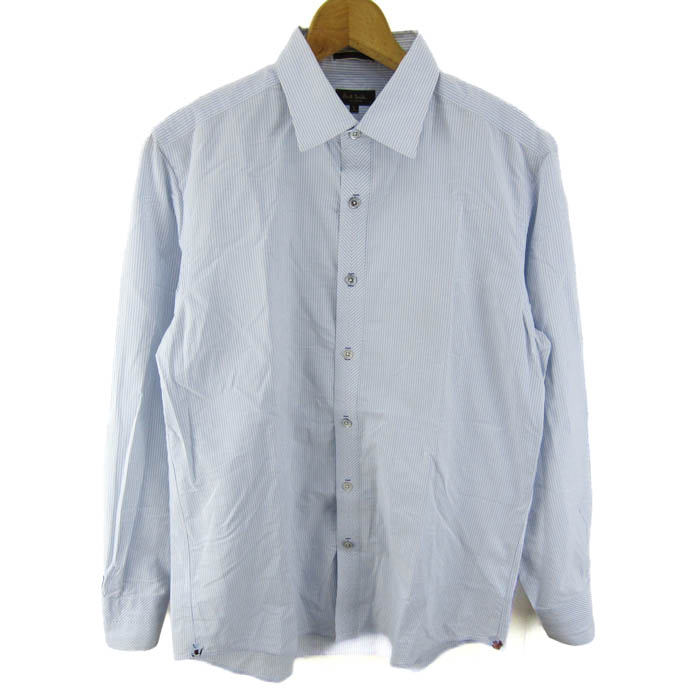ポールスミス 長袖シャツ トップス ワイシャツ ストライプ柄