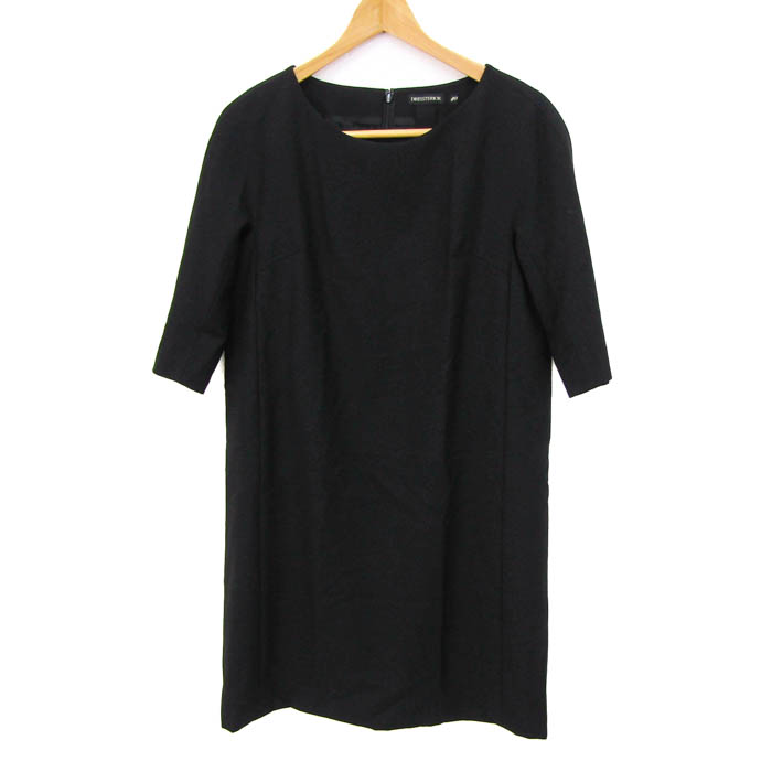 美品 24SS DRESSTERIOR ドレステリア ドットジャカードワンピース  