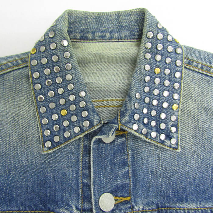 【美品】トゥモローランド　マカフィー　ジャケット　34 マカフィー デニムジャケット アウター Gジャン スタッズ