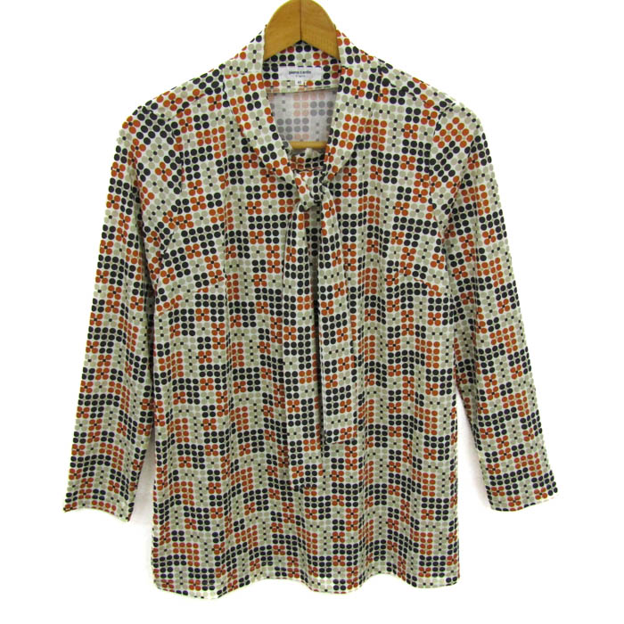 ピエールカルダンpierre cardin長袖チェックシャツグレージャガード 90年代 Pierre Cardin ピエールカルダン コットン チェック