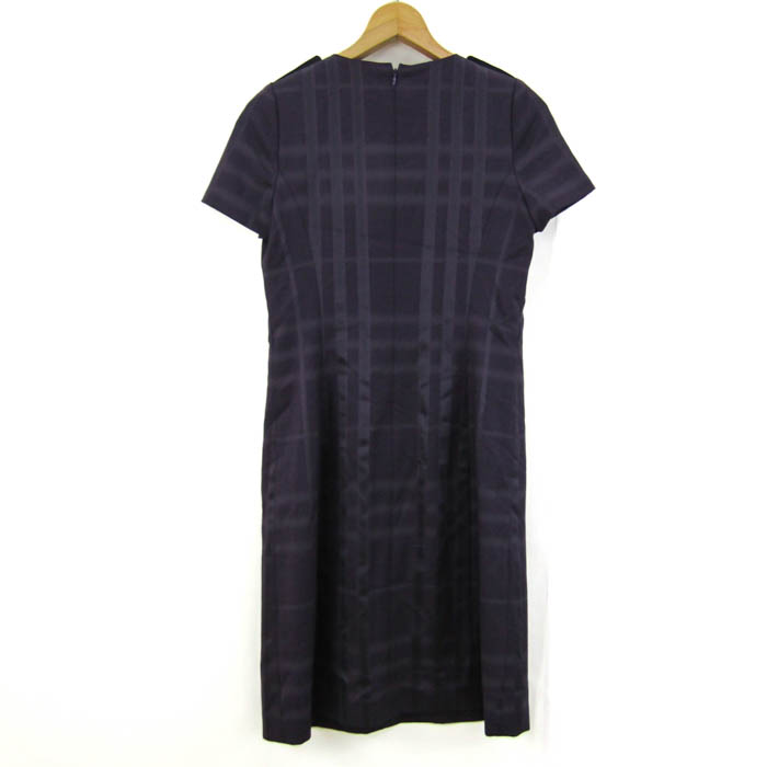 バーバリー　8y128cm 半袖ワンピース BURBERRY - バーバリー 半袖 シャツワンピース コットン ミニ