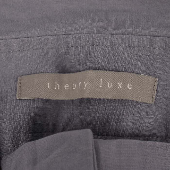 ○★新品未使用 Theory luxe 38 パンツ ストレッチパンツ ブラック