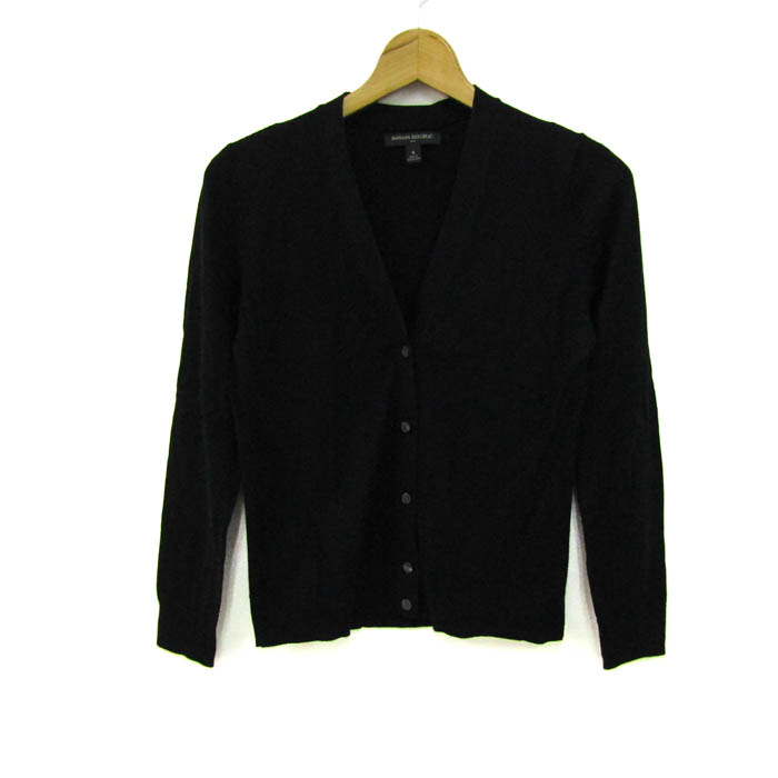 バナナマン　カーディガン　ブラック　Ｌサイズ バナナリパブリック カーディガン トップス 長袖 Vネック レディース S