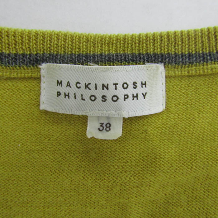 マッキントッシュフィロソフィー カーディガン トップス 長袖
