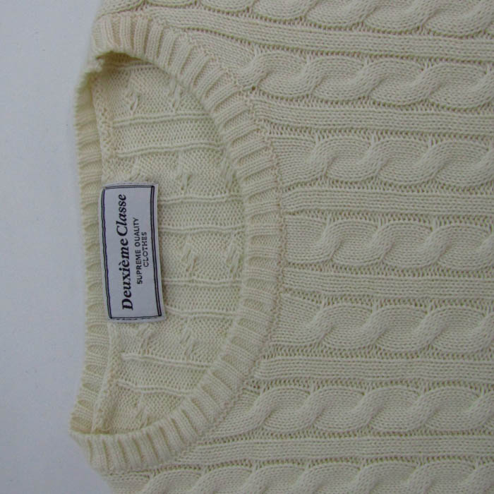ドゥーズィエムクラス セーター トップス 長袖 ケーブルニット  