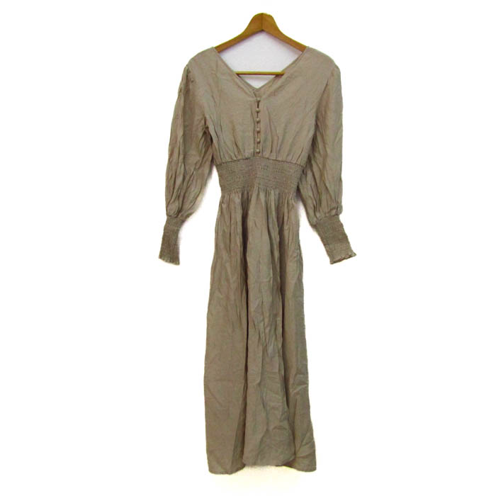 LILY BROWN リリーブラウン ロングワンピース トップス 長袖 ニット  