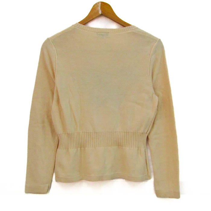 SONIA by SONIA RYKIEL （ソニアバイソニアリキエル） 配色長袖ニットトップス チュニック丈 コットン100% ソニアリキエル ニット セーター 長袖 コットン100% ブランド トップス