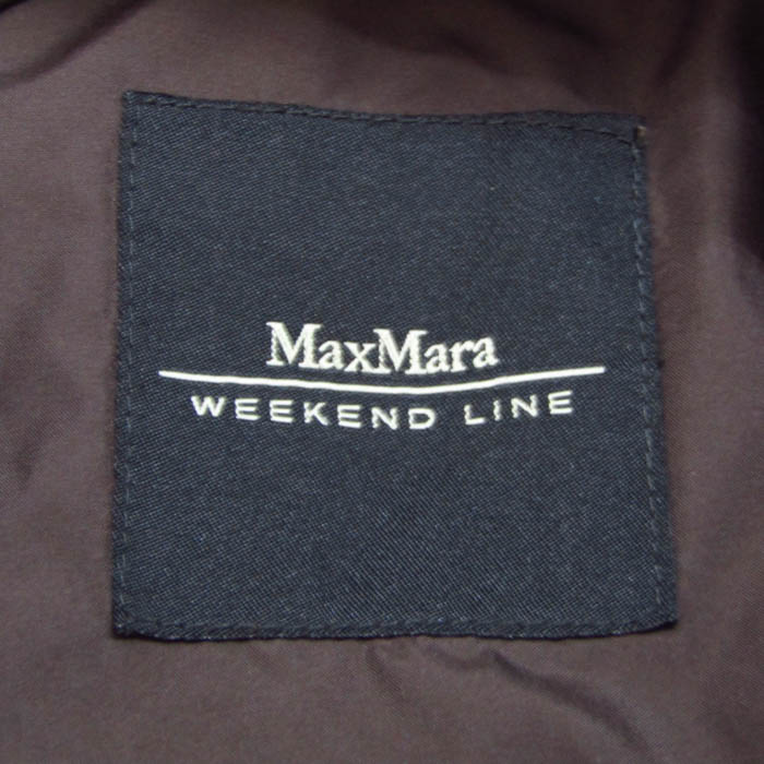 マックスマーラ スタンドカラージャケット ウィークエンド