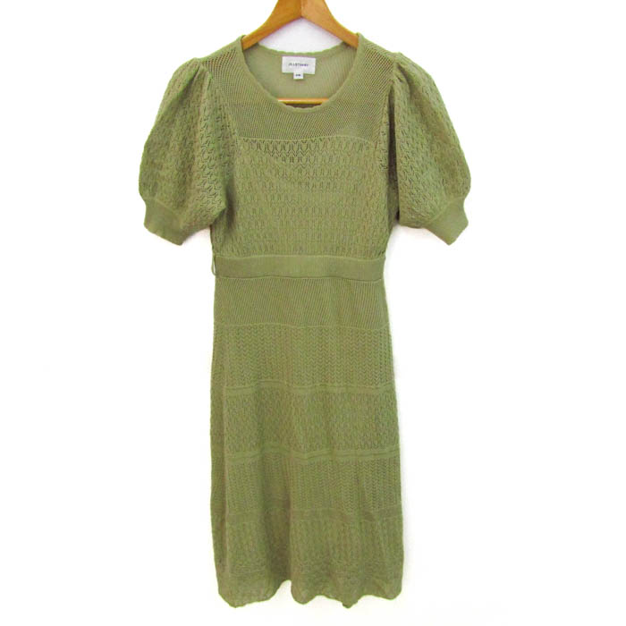 ジルスチュアート ニットワンピース 半袖 トップス レディース FR  
